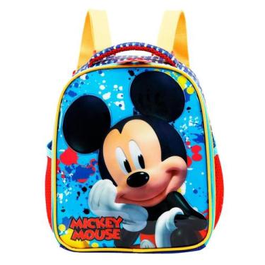 Imagem de Lancheira Infantil Menino Mickey Mouse Térmica 26X20x15cm - Xeryus