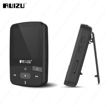 Imagem de RUIZU-X50 Sports Bluetooth MP3 Player  Clipe  Mini HiFi  Leitor de Música Perdedor  Suporte Gravador