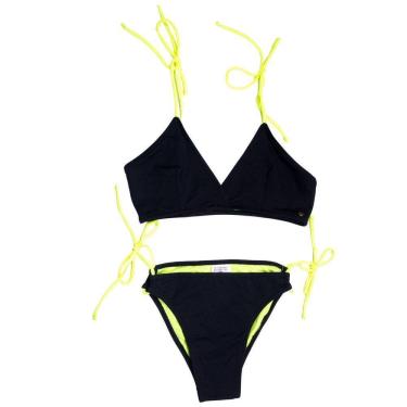 Imagem de Biquini Transpasse Pence Cordão Top Proteção UV50 Teen Praia