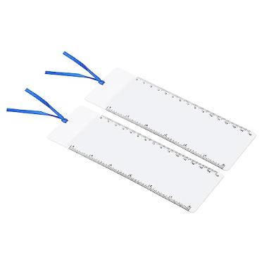 Imagem de PATIKIL Lupa de marcador de página com régua de 15 cm, pacote com 2 lentes de aumento de 3 páginas para baixa visão, pessoas lendo livros, revistas, jornais
