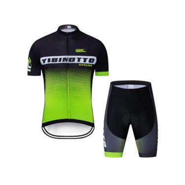 Imagem de Traje de ciclismo masculino moletom de manga curta shorts roupas de ciclismo triatlo equipamento de ciclismo camiseta, Bqxf-0155, PP