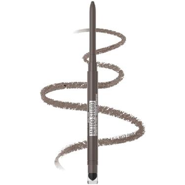 Imagem de Maybelline TattooStudio Liner Smokey Gel Pencil Makeup, Long Lasting Waterproof Eyeliner, Smudge-proof, Matte Finish, 36hr Wear, Blendable, Mechanical Pencil, Smokey Grey, 0.01 oz.