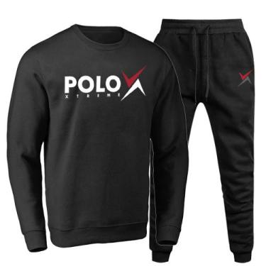 Imagem de Conjunto Calça Básica Polo Xtreme Moletom Gola Redonda