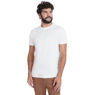 Imagem de Camiseta Aramis Linhas In23 Off White Masculino
