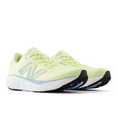 Imagem de New Balance Fresh Foam X 880 V14 Tênis de corrida masculino, Limelight/prata metálico/azul cromado, 9.5 Wide