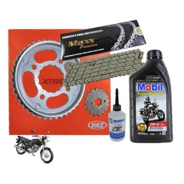 Imagem de Relacao Vaz Max Mobil 20W50 Cg Titan Fan 125 2000 A 2008