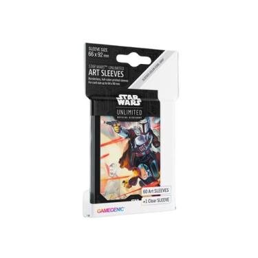 Imagem de Gamegenic Star Wars Unlimited Art Sleeves  Mandalorian - Galápagos