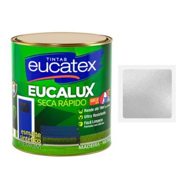 Imagem de Tinta Esmalte Premium para Ferro e Madeira 225ml - Ouro e Aluminio - E
