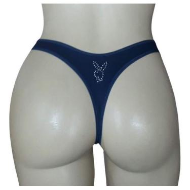 Imagem de Calcinha Básica Tanga Fio Dental Diversa Cores Coelinho 1015 - Edma, A