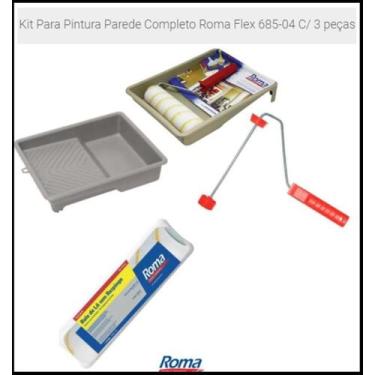 Imagem de Kit para pintura c/ 3 peças 645 01 roma flex