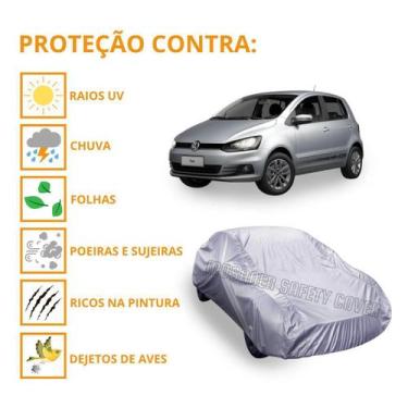 Imagem de Capa Cobrir Carro Volkswagen Fox Com Proteção Impermeável - Mosaner St