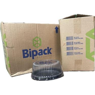 Imagem de Embalagem bolo bp 32 m 6 cx 100 un tipo caseiro e mini torta - BIPACK 
