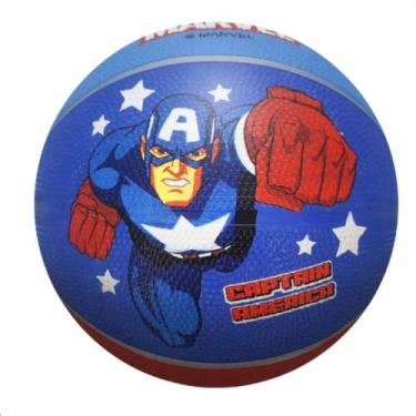 Imagem de Bola Basquetel Infantil Roppe Marvel Capitão América Tam 3 RP000291