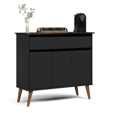 Imagem de Aparador Balcão Armário Bancada Cozinha Cantinho do Café Buffet Sala d