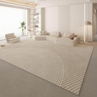 Imagem de Sala de estar Tapete Textura leve de luxo Quarto Cabeceira Tapete macio Mesa de centro Estudo Área de lazer Tapete, SY2329, QD, A, 300x400CM