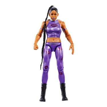 Imagem de Mattel WWE WrestleMania Bianca Belair Action Figure, Collectible with 10 Points Articulation & Life-like Detail, 6-inch