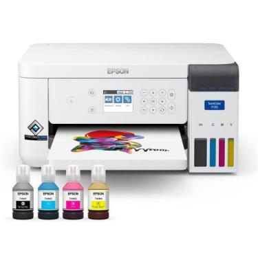 Imagem de Impressora Epson Sublimática F170 SureColor Ecotank Color Wifi C11CJ80