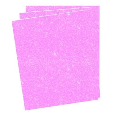 Imagem de Folha de EVA com Glitter - Unitário - Extra Festas, Rosa