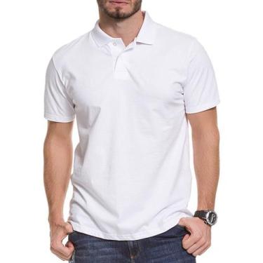Imagem de Camiseta polo masculina malwee 4430, Branco, M