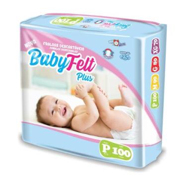 Imagem de Fralda Infantil Baby Felt Plus Direto Da Fábrica Revenda, P
