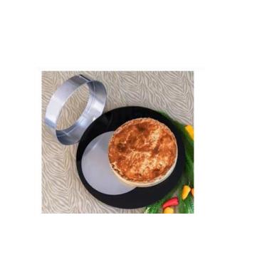 Imagem de Assadeira Forma Redonda Para Torta Com Fundo Falso Fundo Removível Em 