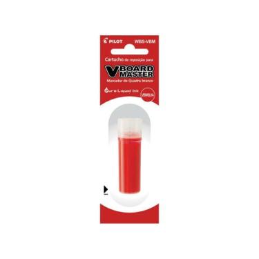 Imagem de Refil Para Marcador Pincel Quadro Branco Pilot WBS-VBM-B 5.5ml,  Verme