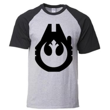 Imagem de Camiseta Starwars Rebel Legion - Alternativo basico, Cinza-Preto / GG