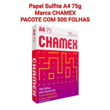 Imagem de Papel Sulfite A4 Resma 500 Folhas 75g Original Office Chamex