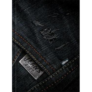 Imagem de Agenda 2025 Jeans Costurada Tilibra 112 Fls