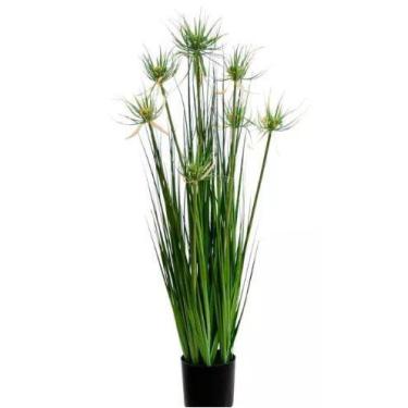 Imagem de Planta Árvore Artificial Grass Verde em 2 Tons com Vaso 90cm - FLORESC