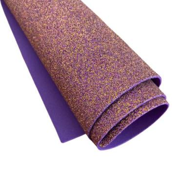 Imagem de Pacote 5 folhas eva furta cor 40x48cm - Estela Paper, Dourado