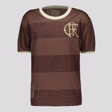 Imagem de Camisa Flamengo Identidade Infantil Marrom-Unissex