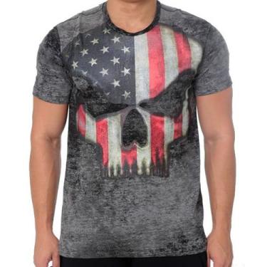 Imagem de Tshirt branch warren cinza - black skull - clothing (m), M, CINZA
