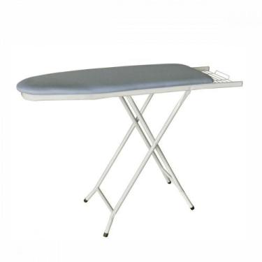 Imagem de Tabua De Passar Roupa Dobrável Extra Forte Branco - UTILAÇO