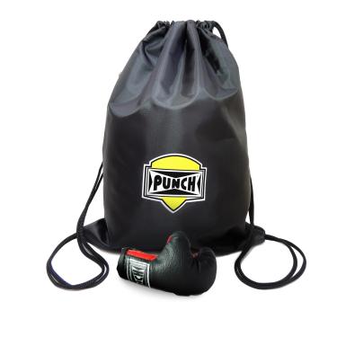 Imagem de PUNCH Kit Sacola Esportiva + Chaveiro Luva de Boxe - Gym Bag - Mochila Esportiva