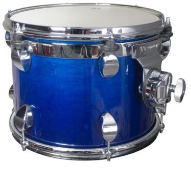 Imagem de Premier Drums Série Elite 2802SPLRHL 1 peça Maple 30 x 20 cm Tom padrão, conjunto de bateria (azul Renee)