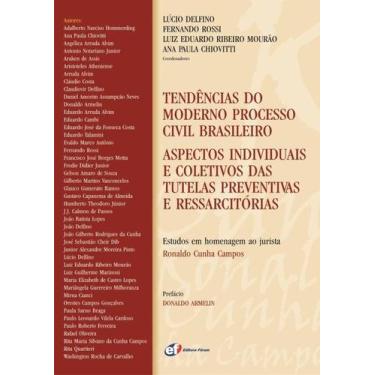 Imagem de Livro - Tendências do moderno processo civil brasileiro - aspectos ind