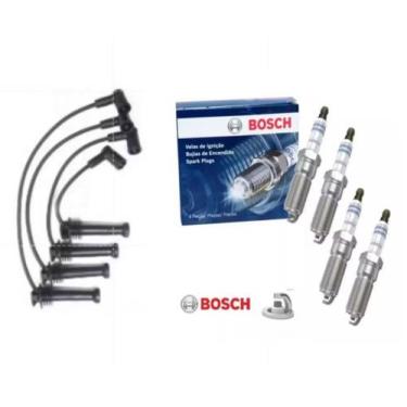 Imagem de Kit Cabo e Vela Ignição Fiesta Ka Ecosport 1.0 1.6 8v Zetec Rocam - Ma