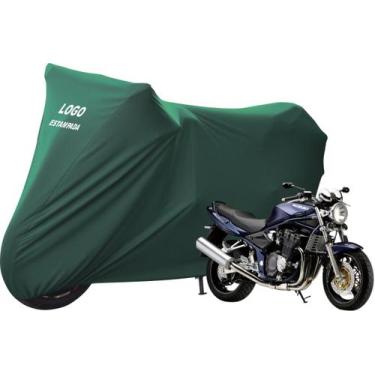 Imagem de Capa De Tecido Para Cobrir Moto Suzuki Bandit 1200 - Mz, Verde