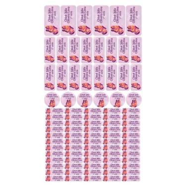 Imagem de 88 Etiquetas Escolares Personalizado Vinil Borboleta - Tectoner, Borbo