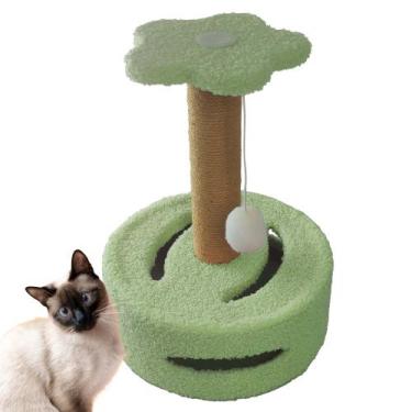 Imagem de Arranhador para Gatos Bola Brincadeira Arranhar Brincar Pet Shop Sisal