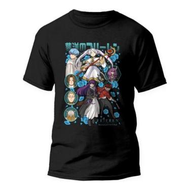 Imagem de Camiseta Anime Sousou Frieren Fern Stark Camisa 100% Algodão - Kamiset