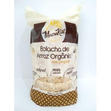 Imagem de Bolacha de Arroz Orgânica Gergelim Macrokant 95g