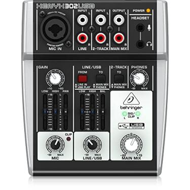 Imagem de Behringer 302USB Mesa de Som Analógica de 4 canais