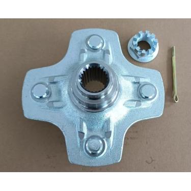 Imagem de Cubo de roda do eixo traseiro esquerdo com porcas de substituição para Honda TRX500 TRX520 TRX420 ATVs TRX420FA TRX420FE TRX420FM TRX420TE TRX420TM Rancher 420 ATV
