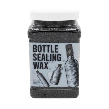 Imagem de Blended Waxes, Inc. Cera de vedação de garrafas Pastilhas de 500 g - Cera de engarrafamento resiliente e versátil para vedação de garrafas de vinho, cerveja e licor - Vedações entre 25-30 garrafas