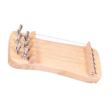 Imagem de YIJU Guzheng Treinamento de dedos Guzheng Finger Exerciser Chinese Finger Exerciser, Cor de Madeira