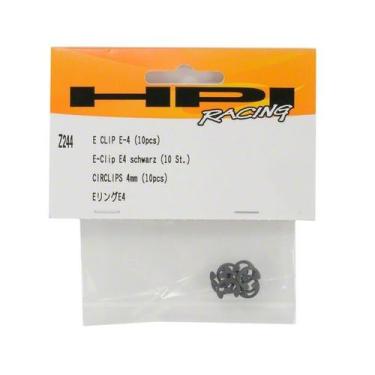 Imagem de Clips e-4 (10pçs) para automodelo hpiz244