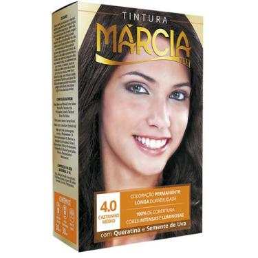 Imagem de Tintura Marcia 4.0 Castanho Médio 30 Ml. - Márcia