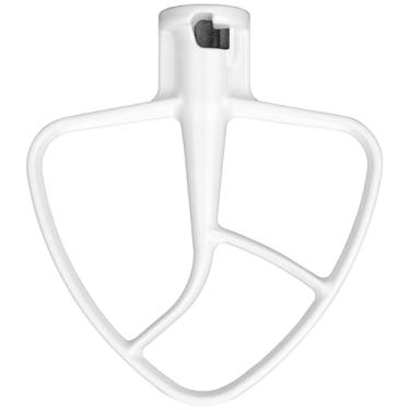 Imagem de MEET JUICE Batedeira plana revestida K45B, compatível com pá KitchenAid para batedeira, acessórios e acessórios KitchenAid serve para batedeira com cabeça inclinada de 4,5 a 5 litros